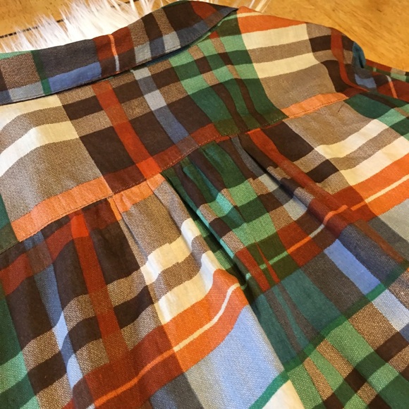 Urban Mangoz Plaid Shirt Dress L - Picture 7 of 9